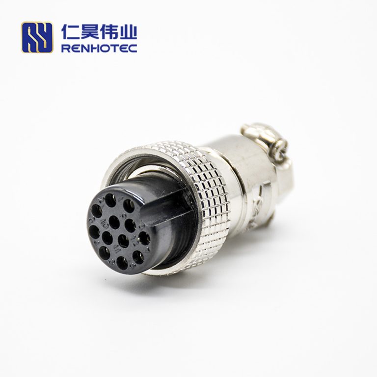 GX20 Straight Plug Connector Renhotec Pro