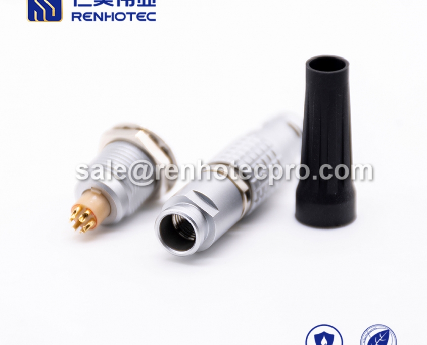 6-pin LEMO connector pinout B Series Female Straight Push pull self ...