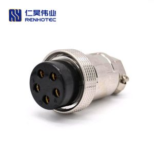 GX35 Straight Plug Connector
