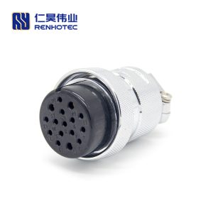 GX40 Straight Plug Connector