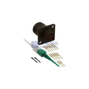 D38999 D38999/20WB35PN Square Flange Receptacle Olive Drab Cadmium