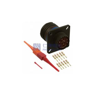 D38999 D38999/20WC98PN Square Flange Receptacle Olive Drab Cadmium