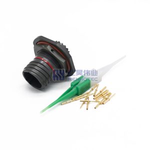 D38999 D38999/24WB35PN Jamnut Receptacle Olive Drab Cadmium