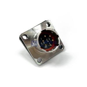 MIL-DTL-26482 Series Connector, MS3112E10-6P Male Box Mount Receptacle
