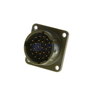 MIL-DTL-26482 Series 1 MS3112E16-26P Male Box Mount Receptacle, 26 Pin PT02E-16-26P