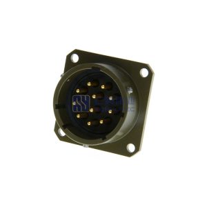 MIL-DTL-26482 Series 1 MS3112E18-11P Male Box Mount Receptacle, 11 Pin PT02E-18-11P