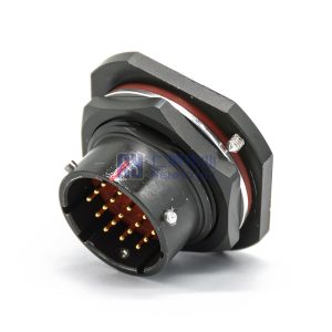 MIL-DTL-26482 Series Connector, MS3114E14-19P Male Jam Nut Receptacle