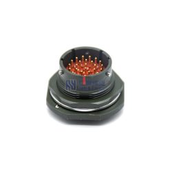 Alternative view of MIL-DTL-26482 Series Connector, MS3114E16-26P Jam Nut Receptacle 26 Pin