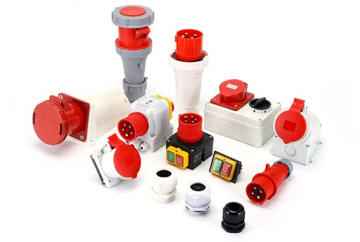Industrial Type 4 Pin IP67 RHT634 63Amp RHT644 125Amp Male Socket ...