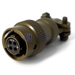 Bayonet Lock MS3116F8-4S 4Pin Female Straight Plug Solder Cup