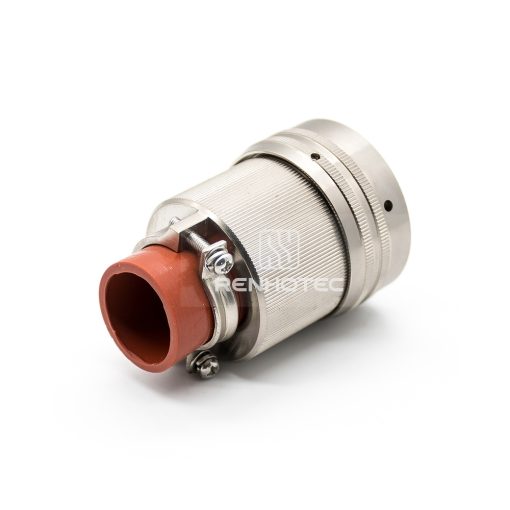 Y50DX 4 Pin Female Plug Straight Bayonet Coupling Solder Aluminum Alloy — изображение 2