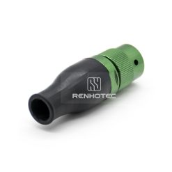 Alternative view of Y50EX 7 Pin Female Plug Straight Bayonet Coupling Solder Aluminum Alloy