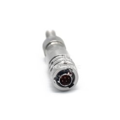 Y50X-0807TJ6-B Bayonet Stainless Steel 7 Pin Male Plug with Spring-loaded Tail Clip