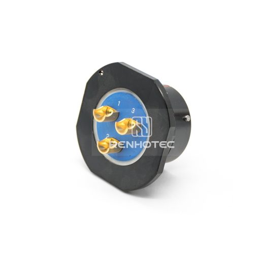 Y50X-2203ZJ14H-III 3 Pin Male Rear Mount Socket - Image 2