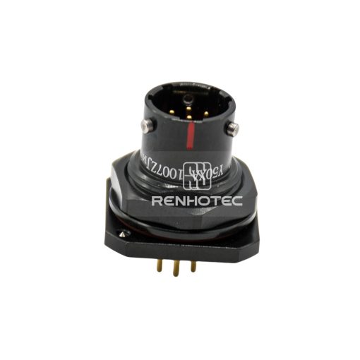 Y50XA-1007ZJ14 7 Pin Male Straight PCB-Mount Bayonet Coupling for Front Bulkhead - Image 3