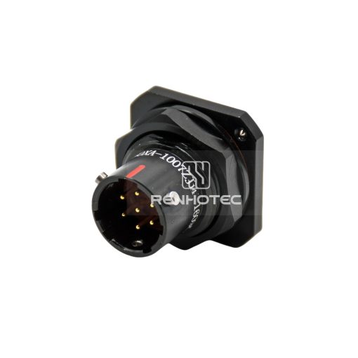 Y50XA-1007ZJ14 7 Pin Male Straight PCB-Mount Bayonet Coupling for Front Bulkhead