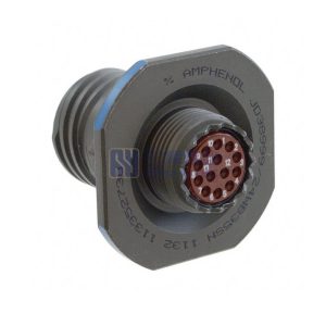 MIL-DTL-38999 Series III Connector, D38999/24WB35SN Female Receptacle, No.11 Shell 13 Pin Crimp, N Orientation