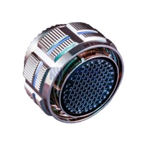 MIL-DTL-38999 Series III Connector, D38999/26FE35SN Female Plug, No.17 Shell 55 Pin Crimp, Nickel, N Orientation