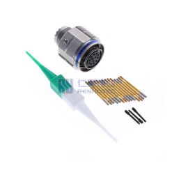 MIL-DTL-38999 Series III Connector, D38999/26WB35PN Male Plug, No.11 Shell 13 Pin Crimp, N Orientation
