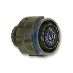 MIL-DTL-38999 Series III Connector, D38999/26WC35PN Male Plug, No.13 Shell 22 Pin Crimp, N Orientation