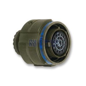 MIL-DTL-38999 Series III Connector, D38999/26WC35PN Male Plug, No.13 Shell 22 Pin Crimp, N Orientation