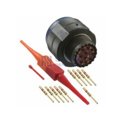 MIL-DTL-38999 Series III Connector, D38999/26WC98PN Male Plug, No.13 Shell 10 Pin Crimp, N Orientation