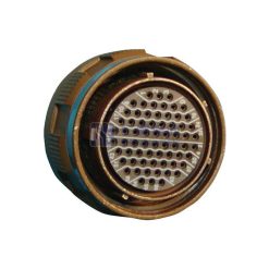 MIL-DTL-38999 Series III Connector, D38999/26WE35PN Male Plug, No.17 Shell 55 Pin Crimp, N Orientation