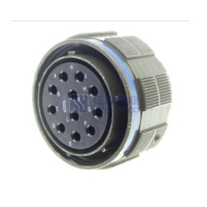 MIL-DTL-38999 Series III Connector, D38999/26WG11SN Female Plug, No.21 Shell 11 Pin Crimp, N Orientation