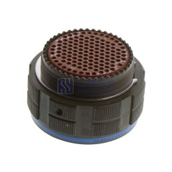 MIL-DTL-38999 Series III Connector, D38999/26WJ35PN Male Plug, No.25 Shell 128 Pin Crimp, N Orientation