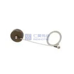 Receptacle Dust Cap, Cadmium olive drab, No.13 Shell, Stainless steel rope with ring ( for D38999/24)