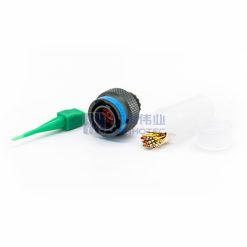 MIL-DTL-38999 Series II Connector, MS27484T10B35P Male Plug In-line Cable, 13 Pin Crimp, N Orientation