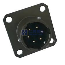 MIL-DTL-26482 MS3112E-10-6P Male Box Mounting Receptacle, No.10 Shell 6Pin, PT02E-10-6P