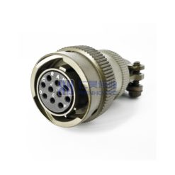 MIL-DTL-26482 MS3116F-12-10S Female Straight Plug, No.12 Shell 10Pin, PT06E-12-10S-SR