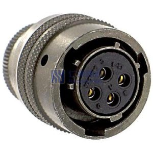 MIL-DTL-26482 MS3116F-12-4S Female Straight Plug, No.12 Shell 4Pin, PT06E-12-4S-SR