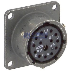 MIL-DTL-26482 MS3116F-14-15P Male Straight Plug, No.12 Shell 4Pin, PT06E-12-4S-SR