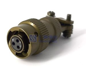 MIL-DTL-26482 MS3116F-8-33S Female Straight Plug, No.8 Shell 3Pin, PT06E-8-33S-SR