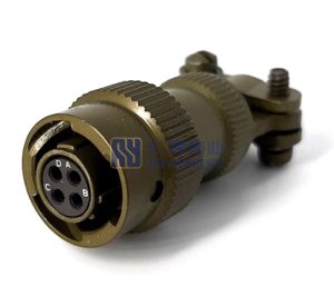 MIL-DTL-26482 MS3116F-8-4S Female Straight Plug, No.8 Shell 4Pin, PT06E-8-4S-SR