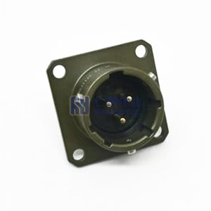 MIL-DTL-26482 MS3112E-12-3P Male Box Mounting Receptacle, No.12 Shell 3Pin, PT02E-12-3P