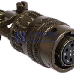 MIL-DTL-26482 MS3116F-10-6S Female Straight Plug, No.10 Shell 6Pin, PT06E-10-6S-SR