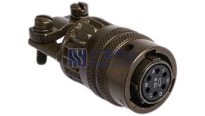 MIL-DTL-26482 MS3116F-10-6S Female Straight Plug, No.10 Shell 6Pin, PT06E-10-6S-SR