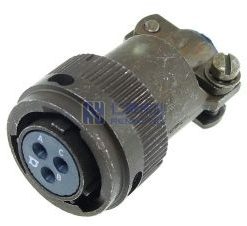 MIL-DTL-26482 MS3116F-12-3S Female Straight Plug, No.12 Shell 3Pin, PT06E-12-3S-SR