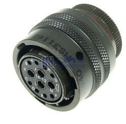 MIL-DTL-26482 MS3116E-14-12S Female Straight Plug, No.14 Shell 12Pin, PT06E-14-12S