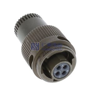 MIL-DTL-26482 MS3116E-8-4P Male Straight Plug, No.8 Shell 4Pin, PT06E-8-4P