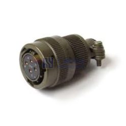 MIL-DTL-26482 MS3116F-12-4S Female Straight Plug, No.12 Shell 4Pin, PT06E-12-4S-SR