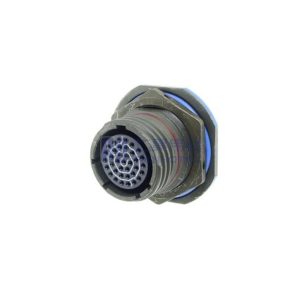 MIL-DTL-38999 Series III Connector, D38999/24WD35SN Male Receptacle, No.15 Shell 37 Pin Crimp, N Orientation