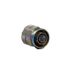 MIL-DTL-38999 Series III Connector, D38999/26FA35PN Male Plug, No.9 Shell 6 Pin Crimp, Nickel, N Orientation