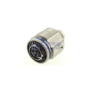 MIL-DTL-38999 Series III Connector, D38999/26FA98SN Female Plug, No.9 Shell 3 Pin Crimp, Nickel, N Orientation