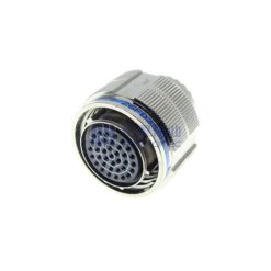 MIL-DTL-38999 Series III Connector, D38999/26FD35SN Male Plug, No.15 Shell 37 Pin Crimp, Nickel, N Orientation