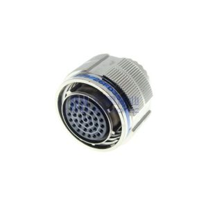 MIL-DTL-38999 Series III Connector, D38999/26FD35SN Male Plug, No.15 Shell 37 Pin Crimp, Nickel, N Orientation