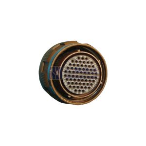 MIL-DTL-38999 Series III Connector, D38999/26FE35PN Male Plug, No.17 Shell 55 Pin Crimp, Nickel, N Orientation